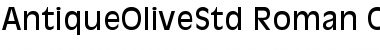 Download Antique Olive Std Roman Font Title Preview