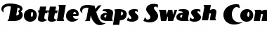 Download BottleKaps Swash CondIt Regular Font Title Preview