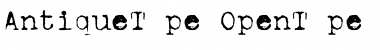 Download AntiqueType Regular Font Title Preview