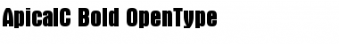 Download ApicalC Bold Font Title Preview