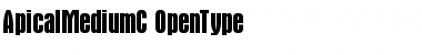 Download ApicalMediumC Regular Font Title Preview