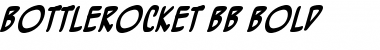 Download BottleRocket BB Bold Font Title Preview