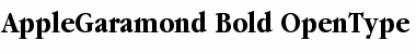 Download Apple Garamond Bold Font