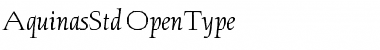 Download Aquinas Std Regular Font Title Preview