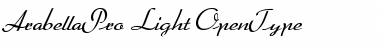 Download Arabella Pro Light Font Title Preview