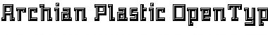 Download Archian Plastic Font Title Preview
