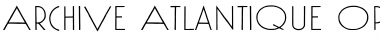 Download Archive Atlantique Regular Font Title Preview