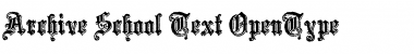 Download Archive School Text Regular Font Title Preview