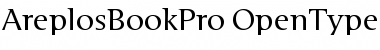 Download Areplos Book Pro Regular Font