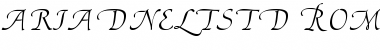 Download Ariadne LT Std Roman Font Title Preview