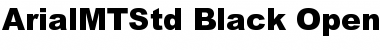 Download Arial MT Std Black Font Title Preview