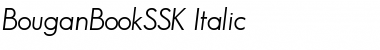 Download BouganBookSSK Italic Font Title Preview