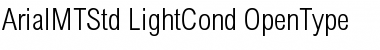 Download Arial MT Std Light Cond Font Title Preview