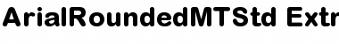 Download Arial Rounded MT Std Extra Bold Font Title Preview