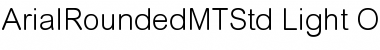 Download Arial Rounded MT Std Light Font Title Preview