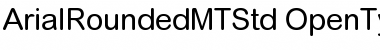 Download Arial Rounded MT Std Regular Font Title Preview