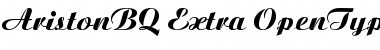 Download Ariston BQ Regular Font Title Preview