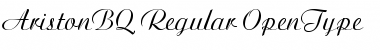 Download Ariston BQ Regular Font Title Preview