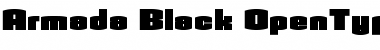 Download Armada Black Font Title Preview