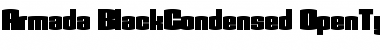 Download Armada BlackCondensed Font Title Preview