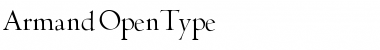 Download Armand Regular Font Title Preview