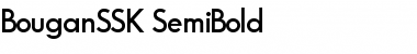 Download BouganSSK SemiBold Font Title Preview