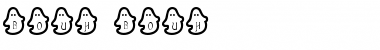 Download Bouh bouh Regular Font Title Preview
