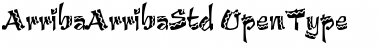 Download Arriba Arriba Std Regular Font Title Preview