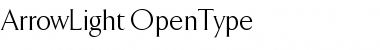 Download ArrowLight Regular Font Title Preview