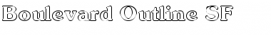 Download Boulevard Outline SF Regular Font Title Preview