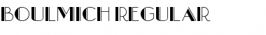 Download BoulMich Regular Font Title Preview