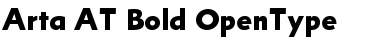 Download Arta AT Bold Regular Font Title Preview