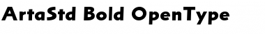 Download Arta Std Bold Font Title Preview