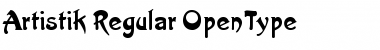 Download Artistik Regular Font Title Preview