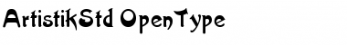 Download Artistik Std Regular Font Title Preview