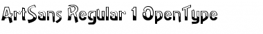 Download ArtSans Regular Font Title Preview