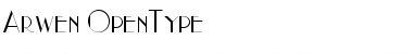 Download Arwen Regular Font Title Preview