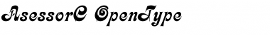 Download AsessorC Regular Font Title Preview