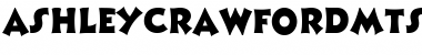 Download Ashley Crawford MT Std Regular Font Title Preview