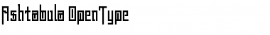 Download Ashtabula Regular Font Title Preview