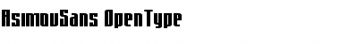 Download AsimovSans Regular Font Title Preview