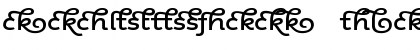 Download AspectSwashLigatures Bold Font Title Preview