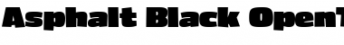 Download Asphalt Black Font Title Preview
