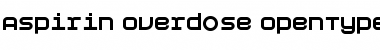 Download Aspirin Overdose Font Title Preview
