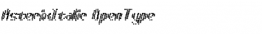 Download Asterix Italic Regular Font Title Preview