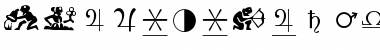 Download Astrology P01 Font Title Preview