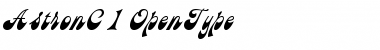 Download AstronC Regular Font Title Preview