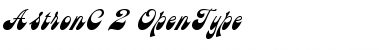 Download AstronC Regular Font Title Preview