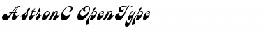 Download AstronC Regular Font Title Preview