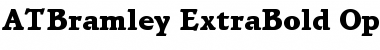 Download ATBramley Regular Font Title Preview